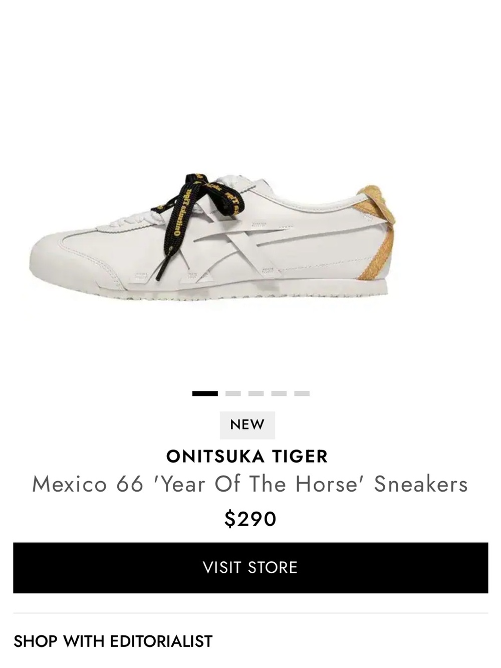 Onitsuka Tigers LIMITED EDITION Year of the Horse Mexico 66 - Picture 4 of 11